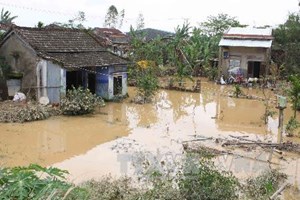 Ngập lụt tại Đà Nẵng.